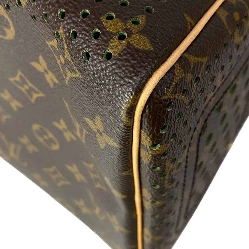 Louis Vuitton Speedy 30 Monogram Perforated Handbag M95181